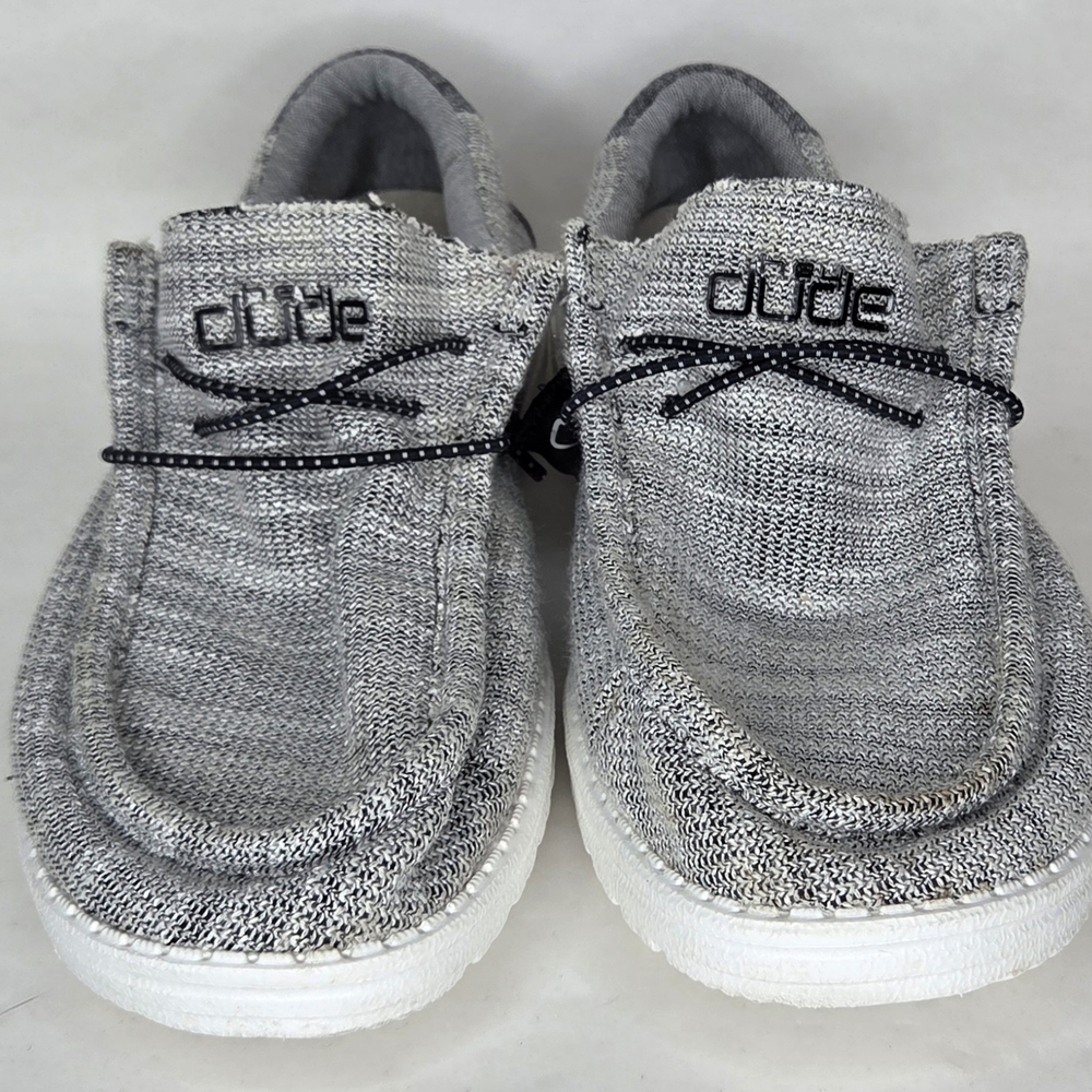 Hey Dude Wally Stretch Gray Slip-On Loafers